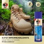 Búfalo - Spray Impermeabilizante Calzado 250ml - Spray Protector Zapatillas Transparente- 100% Repelente al Agua y a la Suciedad