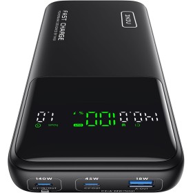 INIU Power Bank, 27000mAh 140W Bateria Externa Carga Rapida, Bateria Portatil PD3.1 Powerbank USB C Input & Output Compatible