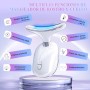 Yeerain Masajeador Facial, Radiofrecuencia Facial de Antiarrugas y Belleza con 4 Modos, 45 ℃ EMS Lifting Para Reafirmar el