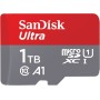 SanDisk 256GB Ultra, Tarjeta de memoria microSDXC, hasta 150 MB/s + adaptador SD, con Clase A1 de rendimiento de las