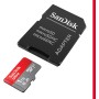 SanDisk 256GB Ultra, Tarjeta de memoria microSDXC, hasta 150 MB/s + adaptador SD, con Clase A1 de rendimiento de las