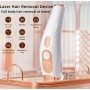 3 en 1 Depiladora Laser, 600NM-1200NM IPL Depiladora de Luz Pulsada, 9 Niveles Energía Laser Depilacion para Hombres Mujeres y