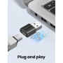 UGREEN Adaptador USB a Tipo C 3 Pack 10Gbps Convertidor Machoa a Hembra 3.2 Compatible con iPhone 16/15/14 Plus Pro MAX CarPlay