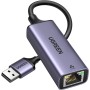 UGREEN Adaptador de Red USB 3.0 a Ethernet Gigabit 1000Mbps Compatible con Consola de Switch Convertidor Rj45 Giga LAN Tarjeta