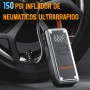 ACMOUNT Arrancador de Baterias de Coche Portátil con Compresor de Aire, 12V 4000A Cargador Baterias Coche y Moto para 9.0L