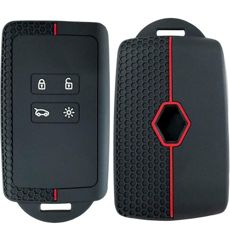 Carcasa para Renault Clio Megane Koleos Kadjar Kangoo Twingo Talisman Captur Espace Dacia Duster, funda para tarjeta Renault,