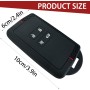 Carcasa para Renault Clio Megane Koleos Kadjar Kangoo Twingo Talisman Captur Espace Dacia Duster, funda para tarjeta Renault,