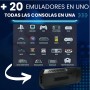 Min Consola Retro Arcade con 40000 Juegos y 128 GB - Game Stick: PS1, PSP, NeoG,GBA,N64,SuperN, MegaD,etc - Videoconsola Retro