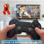 Min Consola Retro Arcade con 40000 Juegos y 128 GB - Game Stick: PS1, PSP, NeoG,GBA,N64,SuperN, MegaD,etc - Videoconsola Retro