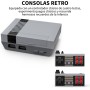 Tihokile Mini Consola de Juegos Retro Clásica, 620 Juegos Clásicos Incorporada, Sistema de Entretenimiento Retro con 2