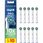 Oral-B Pro CrossAction Recambios para Cepillo de Dientes Eléctrico, Pack de 8 Cabezales, Blanco - Originales