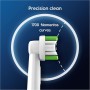 Oral-B Pro CrossAction Recambios para Cepillo de Dientes Eléctrico, Pack de 8 Cabezales, Blanco - Originales