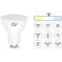 GY 12 bombillas LED GU10, 8W equivalentes a 80W, blanco neutro 4000K, 800 lúmenes, larga duración, bajo consumo, aptas para