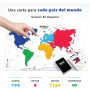 The World Game - Juego de Cartas de Geografía - Juego de Mesa Educativo para Niños, Familiares y Adultos Niños y Niñas