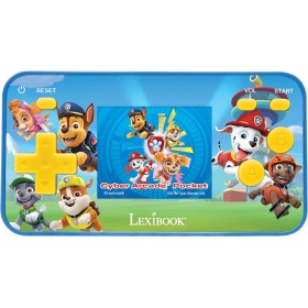 Lexibook, Paw Patrol, Cyber Arcade Pocket, Consola de Juegos portátil, 150 Juegos, Pantalla LCD de 1,8", Funciona con Pilas,