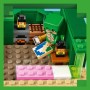 LEGO Minecraft La Casa-Tortuga de la Playa, Juguete de Construcción con Accesorios, Minifiguras de Personajes y Figuras del