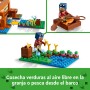 LEGO Minecraft La Casa-Rana, Juguete de Construcción con Figuras de Criaturas Animales del Videojuego, Figuras de Personaje: