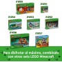 LEGO Minecraft La Casa-Rana, Juguete de Construcción con Figuras de Criaturas Animales del Videojuego, Figuras de Personaje: