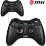 MSI FORCE GC30 V2 Controlador Gamepad Inalámbrico para PC - 2.4 GHz, Batería 600mAh Li-ion, Cubiertas D-Pad Intercambiables, 2