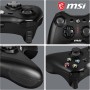 MSI FORCE GC30 V2 Controlador Gamepad Inalámbrico para PC - 2.4 GHz, Batería 600mAh Li-ion, Cubiertas D-Pad Intercambiables, 2