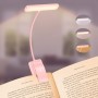 Gritin 19 LED Luz de Lectura, Lámpara de Lectura USB Recargable de 360° Flexible con 3 Modos de Iluminación - Protección Ocular