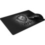 MSI AGILITY GD70 - Alfombrilla Gaming Tamaño Extenso XXL, Superficie Textil de Seda Gaming, Suaves Bordes Cosidos, Base