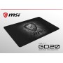 MSI AGILITY GD70 - Alfombrilla Gaming Tamaño Extenso XXL, Superficie Textil de Seda Gaming, Suaves Bordes Cosidos, Base