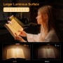 Gritin 19 LED Luz de Lectura, Lámpara de Lectura USB Recargable de 360° Flexible con 3 Modos de Iluminación - Protección Ocular