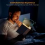 Gritin 19 LED Luz de Lectura, Lámpara de Lectura USB Recargable de 360° Flexible con 3 Modos de Iluminación - Protección Ocular