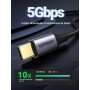 UGREEN Cable USB A 3.0 5Gbps, Tipo C Carga Rápida 3A, Compatible con iPhone 16/15 Plus Pro Max, Galaxy S24 S23 S22 S21, Pixel 9