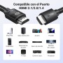 UGREEN Cable HDMI 2.1 10K 8K 60Hz 4K 120Hz 48Gbps UHD eARC HDR Dinámico Dolby Vision 3D HDCP 2.3 Compatible con Mac mini M4 Pro