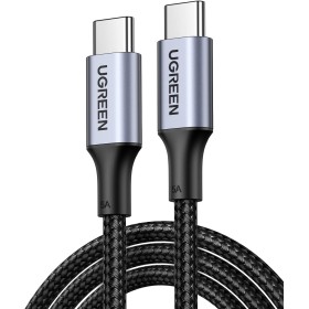 UGREEN Cable USB C Carga Rápida PD 3.0 100W, Tipo C Compatible con MacBook Air, DELL, iPad, iPhone 16/15 Plus Pro MAX, Galaxy