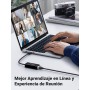 UGREEN Adaptador USB 3.0 a Ethernet 1000Mbps, Tarjeta de Red RJ45 Gigabit Convertidor LAN Compatible con Consola Switch Xiaomi