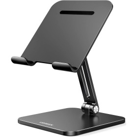 UGREEN Soporte Tablet Mesa, Stand Plegable para Móvil de Aluminio hasta 12,9" Compatible con iPad/Galaxy Tab/MediaPad/iPhone