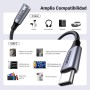 UGREEN Adaptador USB C a Jack 3.5mm DAC Chip Auriculares Tipo Compatible con iPhone 16 Plus Pro MAX Galaxy S24 Ultra iPad Air