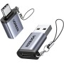 UGREEN USB C a Tipo 3.0 OTG 5Gbps Adaptador 2 Pack Type Hembra a Macho Compatible con iPhone 16 Plus Pro MAX MacBook Air iPad