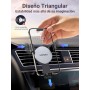 UGREEN Soporte Móvil Coche, Suporte Telemovel Carro por Gravedad para Ventilación, Car Phone Holder Universal para iPhone