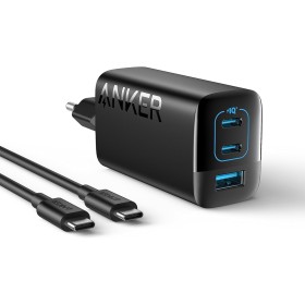 Anker Cargador USB C de 67 W, cargador rápido compacto PIQ 3.0 de 3 portas para MacBook Pro, iPad, Galaxy, Pixel e muito mais