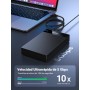 UGREEN Carcasa Disco Duro SATA SSD 3.5" 20TB, Caja SSD USB 3.0 con UASP Comaptible con PC, Xbox X/S, PS4, con Cable y Adaptador