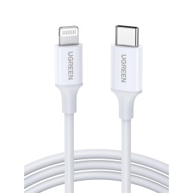 UGREEN Cable USB C a Lightning [MFi Certificado] Compatible con iPhone 14 Plus/13/12 Pro/11, iPad, iPod, AirPods(1 Metro)