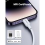 UGREEN Cable USB C a Lightning [MFi Certificado] Compatible con iPhone 14 Plus/13/12 Pro/11, iPad, iPod, AirPods(1 Metro)