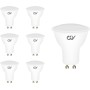 GY 12 bombillas LED GU10, 8W equivalentes a 80W, blanco neutro 4000K, 800 lúmenes, larga duración, bajo consumo, aptas para