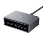 Cargador USB C 200W Anker Prime GAN, Estación de Carga GAN 6 Puertos 200W, Cargador de Sobremesa de Carga Rápida USB-C PD,