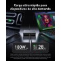 Cargador USB C 200W Anker Prime GAN, Estación de Carga GAN 6 Puertos 200W, Cargador de Sobremesa de Carga Rápida USB-C PD,