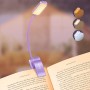 Gritin Luz de Lectura Recargable, Lampara Libro de Lectura con 9 LED/3 Modos de Protección de Los Ojos - Atenuación Continua,