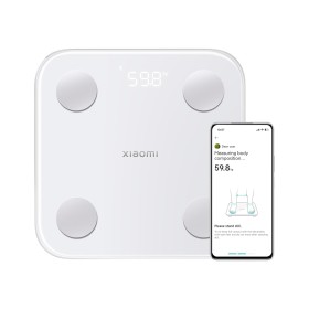 Xiaomi Mi Body Composition Scale S400 - Báscula de baño con medición de doble frecuencia, 25 indicadores de salud, hasta 150 kg