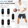 Mi Smart Band 9 - 21 días de duración de la batería, pantalla AMOLED, frecuencia de actualización de 60 Hz, 150+ modos, Sueño,