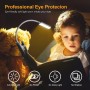 Gritin Luz de Lectura Recargable, Lampara Libro de Lectura con 9 LED/3 Modos de Protección de Los Ojos - Atenuación Continua,