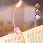 Gritin Luz de Lectura Recargable, Lampara Libro de Lectura con 9 LED/3 Modos de Protección de Los Ojos - Atenuación Continua,