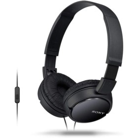 Sony Auriculares MDR-ZX110AP: de Tipo Cerrado Plegado Smartphones MDR-ZX110AP Negro B